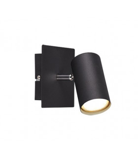 Marley Modern Single Spotlight Black Matt-1