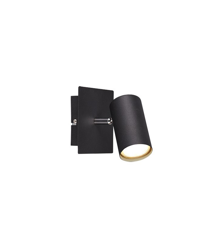 Marley Modern Single Spotlight Black Matt-1