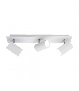 Marley Modern 3 Light Ceiling Spotlight Bar White-1