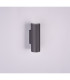 Marley Modern 2 Light Up & Down Wall Lamp Black Matt-3