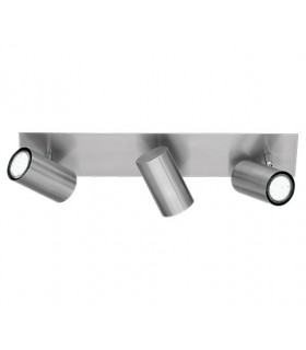 Marley Modern 3 Light Ceiling Spotlight Bar Nickel Matt-1