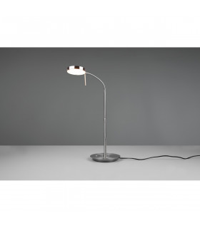 Monza Modern Desk Task Lamp Nickel Matt 2300-3000-4000K-2