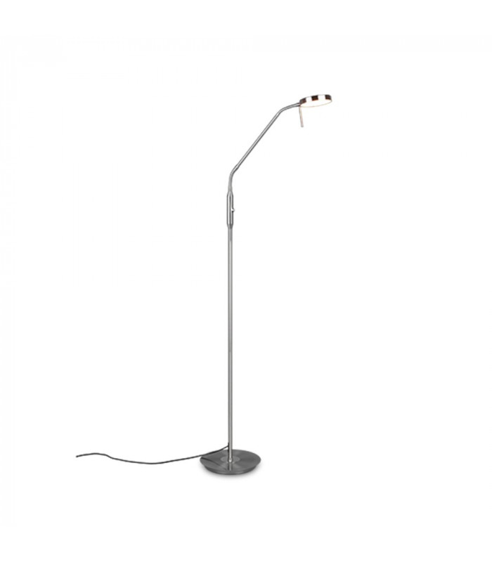 Monza Modern Task Floor Lamp Nickel Matt 2300-3000-4000K-1