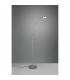Monza Modern Task Floor Lamp Nickel Matt 2300-3000-4000K-4