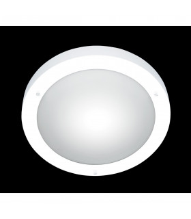 Condus Modern Bathroom Ceiling Light White IP44-2