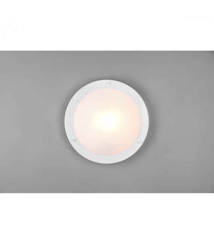 Condus Modern Bathroom Ceiling Light White IP44-3
