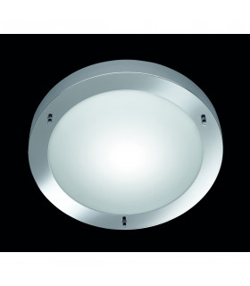 Condus Modern Bathroom Ceiling Light Chrome IP44-2