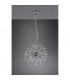 Gloria Modern 5 Light Pendant Ceiling Light Chrome-5