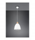 Jagger Modern 25cm Dome Pendant Ceiling Light White Matt-5