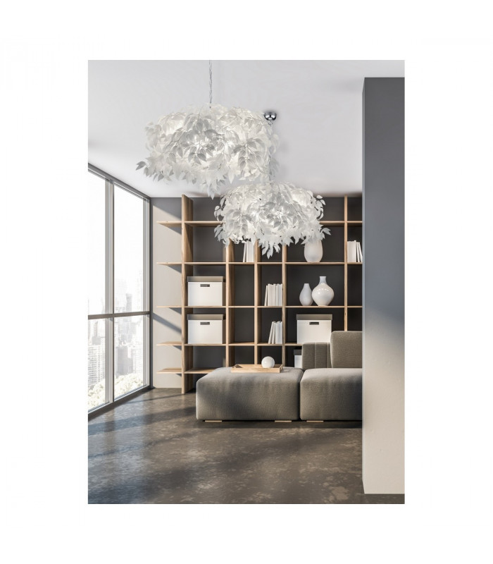 Leavy Modern 4 Light Pendant Ceiling Light Chrome-4