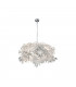 Leavy Modern 4 Light Pendant Ceiling Light Chrome-1
