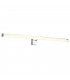 Lino Modern 60cm Bathroom Wall Lamp Chrome 3000K IP44-1