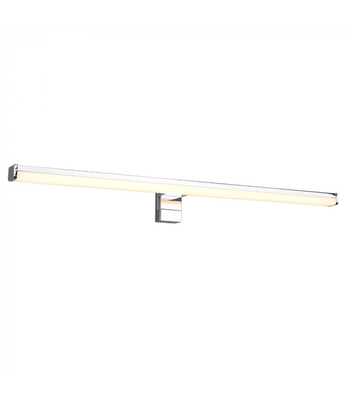 Lino Modern 60cm Bathroom Wall Lamp Chrome 3000K IP44-1