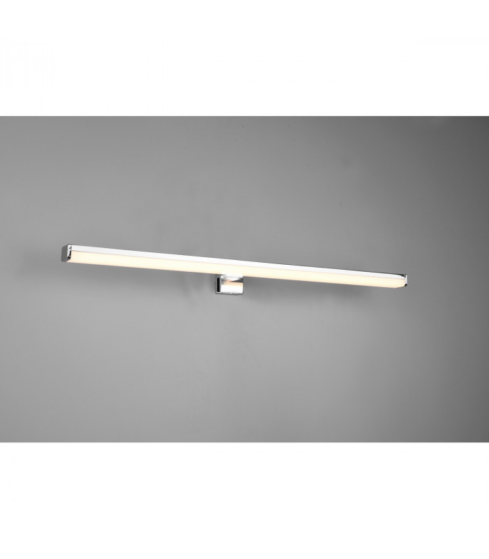 Lino Modern 60cm Bathroom Wall Lamp Chrome 3000K IP44-3