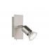 Nimes Modern Single Spotlight Nickel Matt 3000K-2