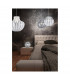 Pumpkin Modern Spherical Pendant Ceiling Light White-2