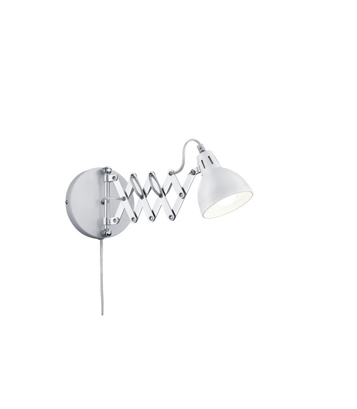 Scissor Modern Dome Wall Lamp White Matt-3