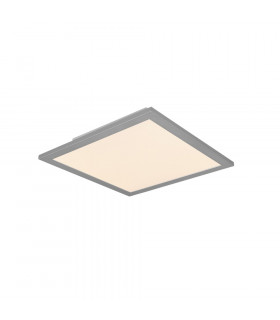 Alpha Modern 29cm LED Semi Flush Light Titanium 3000K-1