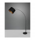 Bolivia Modern Arc Floor Lamp Black Matt with Footswitch-4