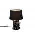 Dosy Modern Table Lamp with Round Tapered Shade Black-4