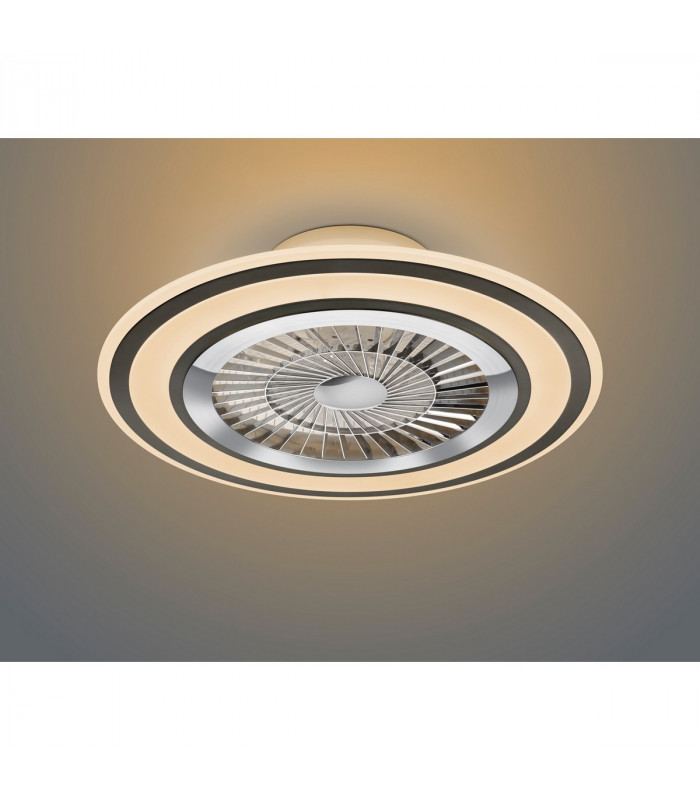 Flaga Modern Ceiling Fan Black Matt 3000-6500K Remote control-3