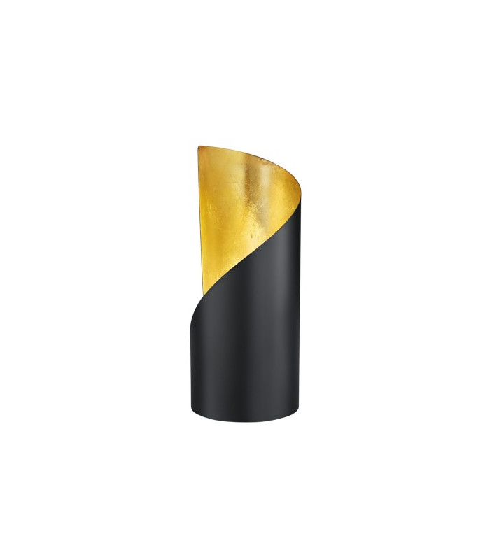 Frank Modern Cylindrical Table Lamp Black Matt-2