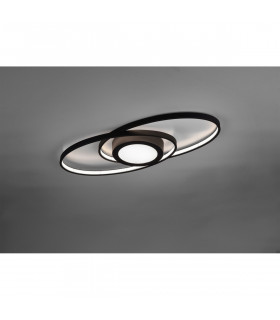 Galaxy Modern LED Semi Flush Light Anthracite 3000K-2