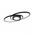 Galaxy Modern LED Semi Flush Light Anthracite 3000K-1