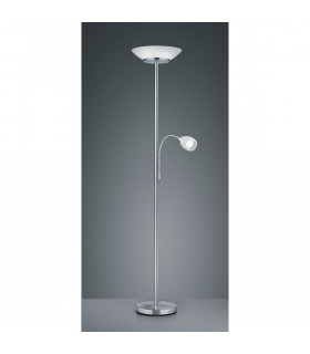 Gerry Modern 2 Light Mother & Child Lamp Nickel Matt-1