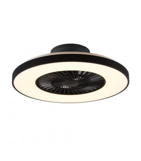 Halmstad Modern Ceiling Fan Black Matt 3000-6500K Remote control-1