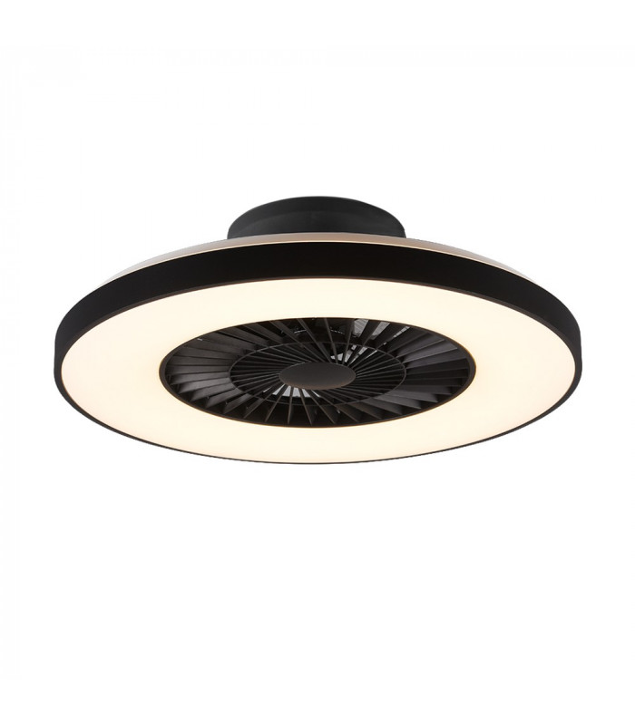 Halmstad Modern Ceiling Fan Black Matt 3000-6500K Remote control-1