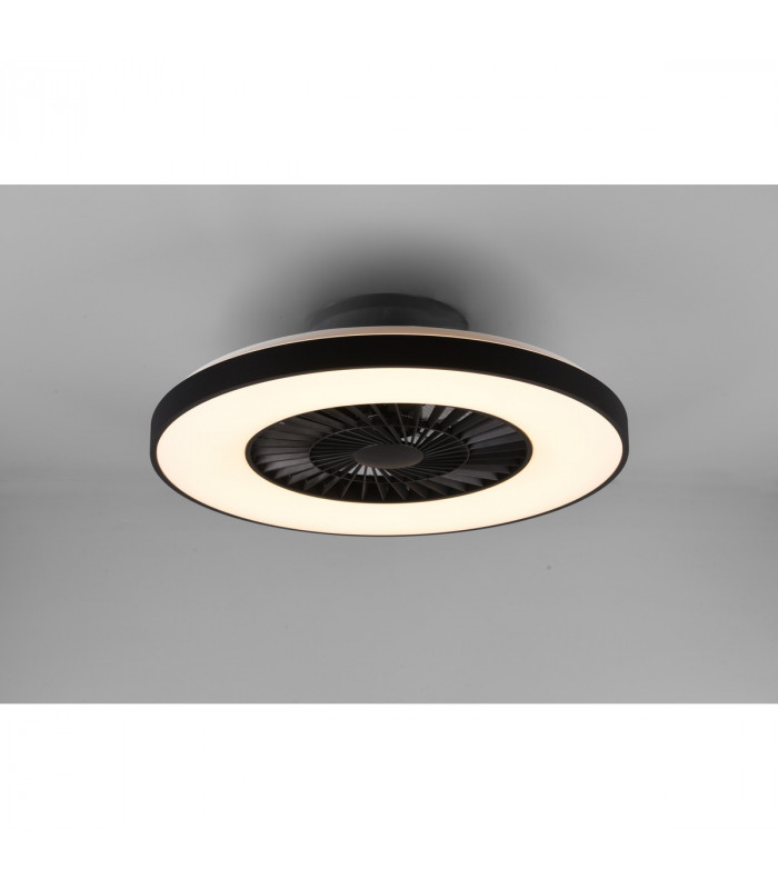 Halmstad Modern Ceiling Fan Black Matt 3000-6500K Remote control-2