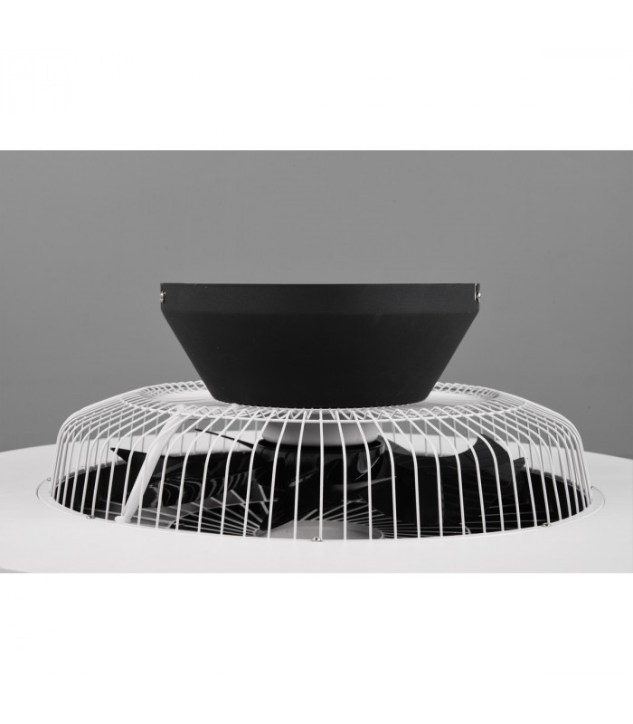 Halmstad Modern Ceiling Fan Black Matt 3000-6500K Remote control-3