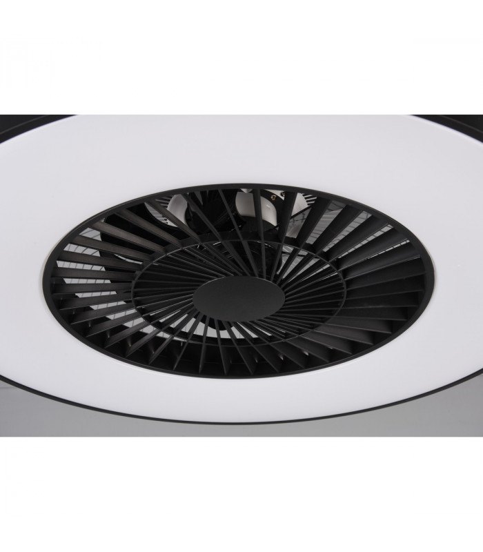 Halmstad Modern Ceiling Fan Black Matt 3000-6500K Remote control-4