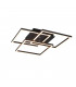 Mobile Modern LED Semi Flush Light Black Matt 2700-6000K Remote control-1