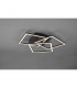 Mobile Modern LED Semi Flush Light Black Matt 2700-6000K Remote control-3