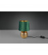 Sophia Modern Table Lamp with Round Tapered Shade Gold Green Shade-3