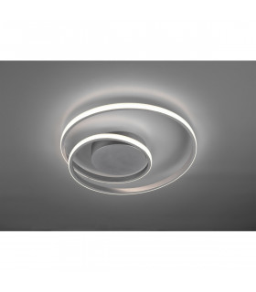 Zibal Modern LED Semi Flush Light Titanium 3000K-2