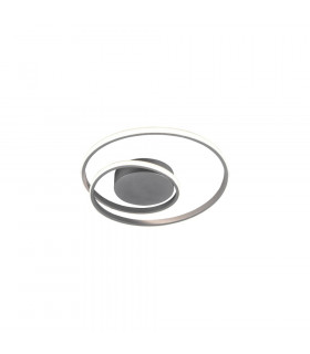 Zibal Modern LED Semi Flush Light Titanium 3000K-1