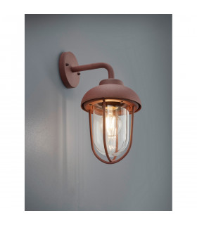 Duero Vintage Outdoor Wall Lantern Rusty IP44-2