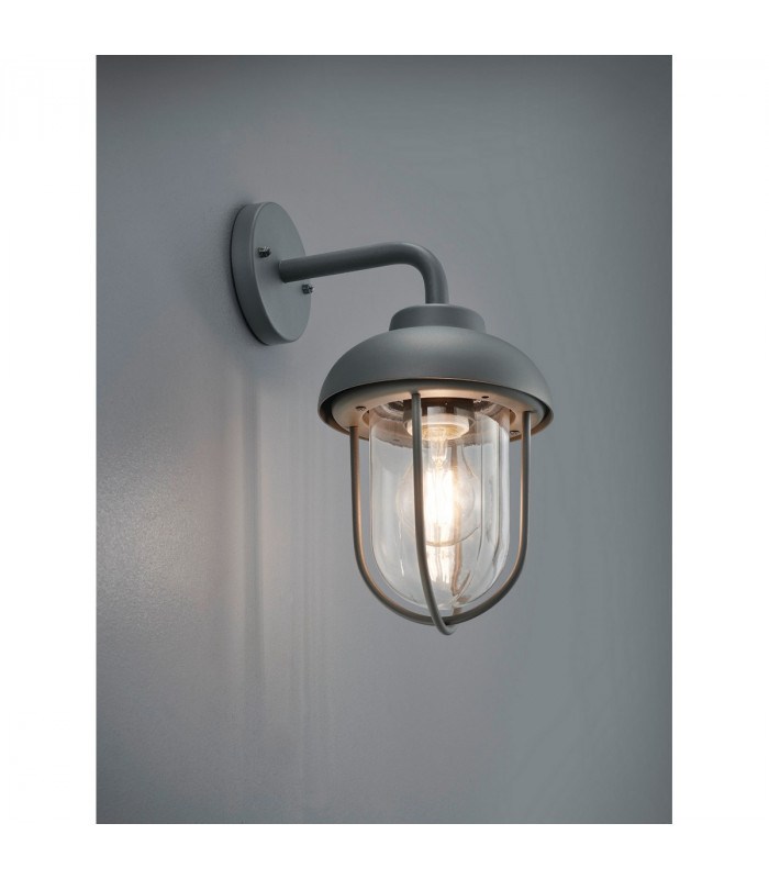 Duero Vintage Outdoor Wall Lantern Anthracite IP44-2