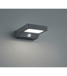 Fomosa Modern Outdoor Down Wall Lamp Anthracite 3000K IP44 with PIR-2