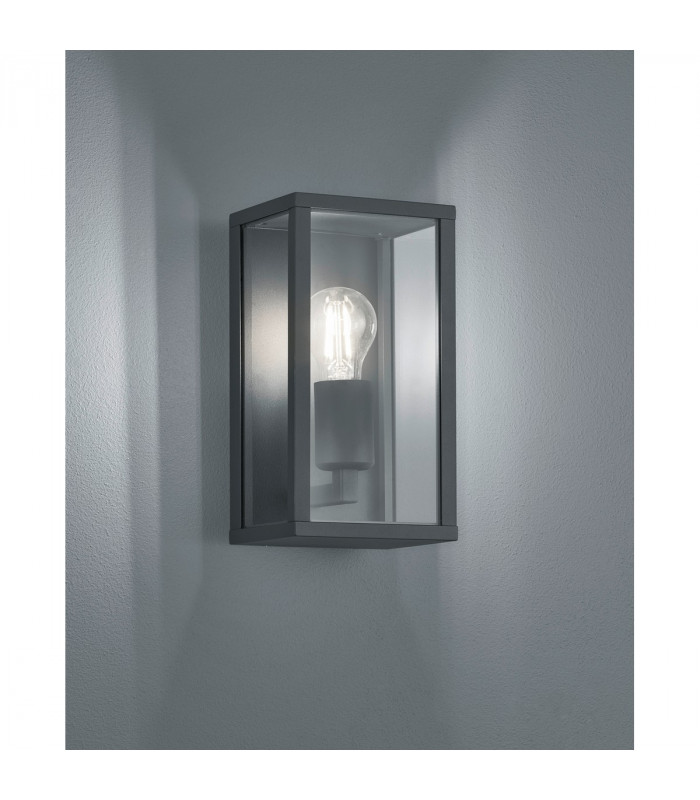 Garonne Modern Outdoor Wall Lantern Anthracite IP44-2