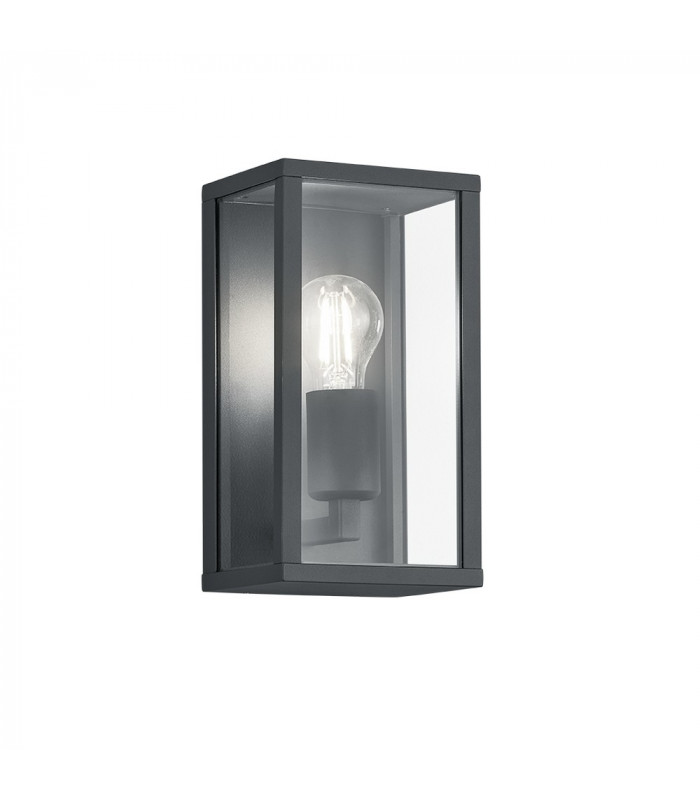 Garonne Modern Outdoor Wall Lantern Anthracite IP44-1