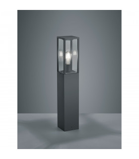 Garonne Modern Outdoor Bollard Anthracite IP44-2