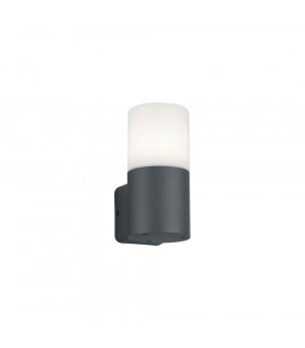 Hoosic Modern Outdoor Modern Wall Lamp Anthracite IP44-1