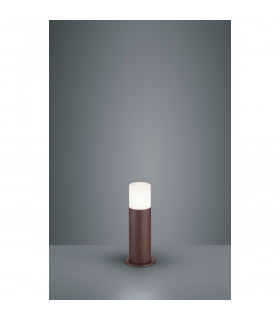 Hoosic Modern Outdoor Pedestal Light Rusty IP44-2