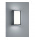 Indus Modern 2 Light Outdoor Modern Wall Lamp Anthracite 3000K IP54-2