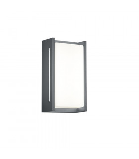 Indus Modern 2 Light Outdoor Modern Wall Lamp Anthracite 3000K IP54-1