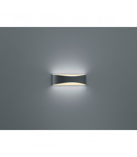 Konda Modern Outdoor Flush Wall Lamp Anthracite 3000K IP65-2
